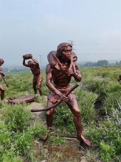 唐山销售铸铜原始人雕塑怎么样,动物雕塑